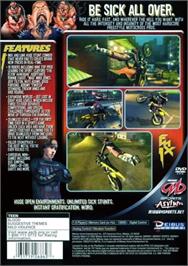 Box back cover for Freestyle Metal X on the Sony Playstation 2.