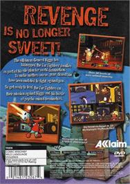 Box back cover for Fur Fighters - Viggo's Revenge on the Sony Playstation 2.