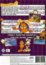 Box back cover for Garfield on the Sony Playstation 2.