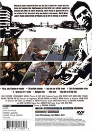 Box back cover for Getaway, The on the Sony Playstation 2.