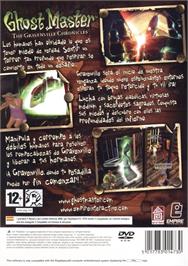 Box back cover for Ghost Master - The Gravenville Chronicles on the Sony Playstation 2.