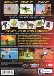 Box back cover for Graffiti Kingdom on the Sony Playstation 2.