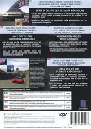 Box back cover for Gran Turismo 4 Prologue on the Sony Playstation 2.