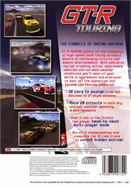Box back cover for Gt-r Touring on the Sony Playstation 2.