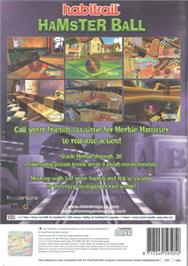 Box back cover for Habitrail Hamster Ballz on the Sony Playstation 2.