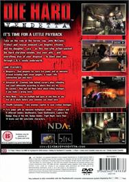 Box back cover for Hard - Vendetta, Die on the Sony Playstation 2.