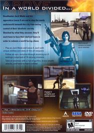 Box back cover for Headhunter - Redemption on the Sony Playstation 2.