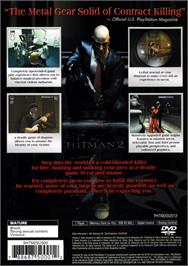 Box back cover for Hitman 2 - Silent Assassin on the Sony Playstation 2.
