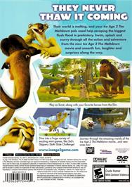 Box back cover for Ice Age 2 - The Meltdown on the Sony Playstation 2.