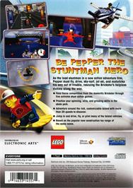Box back cover for Island Xtreme Stunts on the Sony Playstation 2.