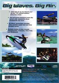 Box back cover for Jet Ski Riders on the Sony Playstation 2.