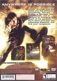 Box back cover for Jumper - Griffin's Story on the Sony Playstation 2.
