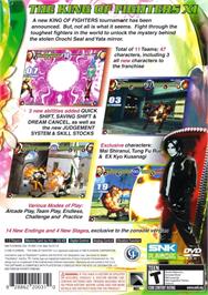 Box back cover for King Of Fighters 11, The on the Sony Playstation 2.