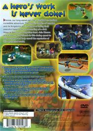 Box back cover for Klonoa 2 - Lunatea's Veil on the Sony Playstation 2.
