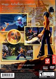 Box back cover for Kya - Dark Lineage on the Sony Playstation 2.
