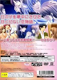 Box back cover for Lovedrops on the Sony Playstation 2.