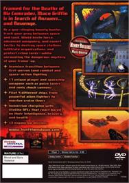 Box back cover for Mace Griffin - Bounty Hunter on the Sony Playstation 2.