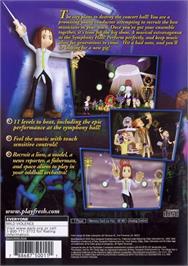 Box back cover for Mad Maestro on the Sony Playstation 2.