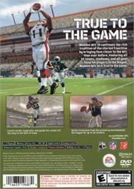 Box back cover for Madden Nfl 12 on the Sony Playstation 2.