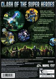 Box back cover for Marvel Nemesis - Rise of the Imperfects on the Sony Playstation 2.