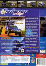 Box back cover for Master Rallye on the Sony Playstation 2.