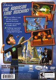 Box back cover for Meet the Robinsons on the Sony Playstation 2.