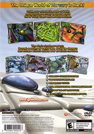 Box back cover for Mercury Meltdown Remix on the Sony Playstation 2.