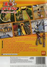 Box back cover for Metal Gear Solid 2 - Sons Of Liberty on the Sony Playstation 2.