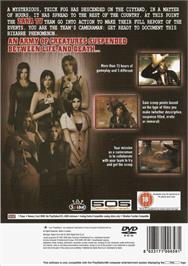 Box back cover for Michigan - Report From Hell on the Sony Playstation 2.