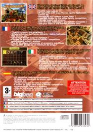 Box back cover for Mouse Trophy on the Sony Playstation 2.