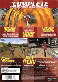 Box back cover for Mx Rider on the Sony Playstation 2.