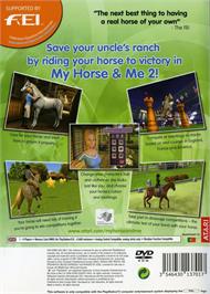 Box back cover for My horse and me 2 on the Sony Playstation 2.