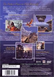 Box back cover for Myst 3 - Exile on the Sony Playstation 2.