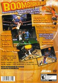 Box back cover for Nba Jam on the Sony Playstation 2.