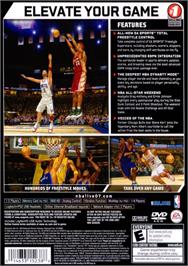 Box back cover for Nba Live 07 on the Sony Playstation 2.