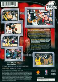 Box back cover for Nba Shoot Out 2001 on the Sony Playstation 2.