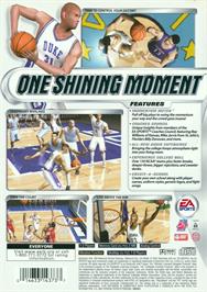 Box back cover for Ncaa March Madness 2002 on the Sony Playstation 2.
