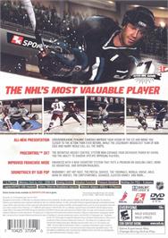 Box back cover for Nhl 2k7 on the Sony Playstation 2.