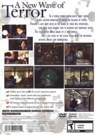 Box back cover for Operation Win Back 2 - Project Poseidon on the Sony Playstation 2.