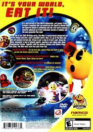 Box back cover for Pac-man World 3 on the Sony Playstation 2.