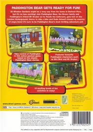 Box back cover for Paddington Bear on the Sony Playstation 2.