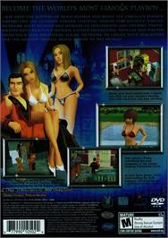 Box back cover for Playboy - The Mansion on the Sony Playstation 2.