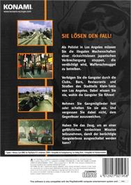 Box back cover for Police 24/7 on the Sony Playstation 2.