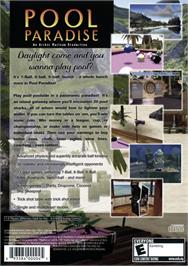 Box back cover for Pool Paradise on the Sony Playstation 2.