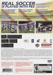 Box back cover for Pro Evolution Soccer 2013 on the Sony Playstation 2.