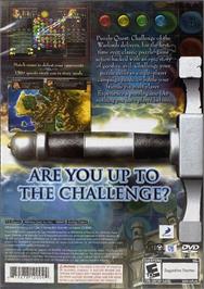 Box back cover for Puzzle Quest - Challenge Of The Warlords on the Sony Playstation 2.