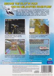 Box back cover for RC Sports - Copter Challenge on the Sony Playstation 2.