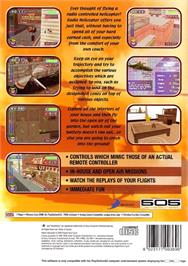 Box back cover for Radio Helicopter on the Sony Playstation 2.