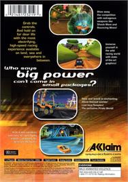 Box back cover for Rc Revenge Pro on the Sony Playstation 2.
