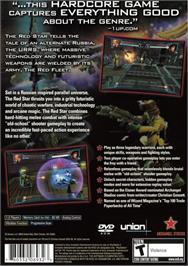Box back cover for Red Star, The on the Sony Playstation 2.